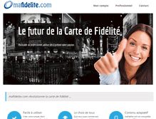 Tablet Screenshot of mafidelite.com